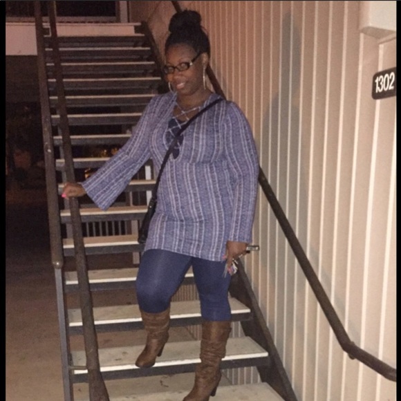 Charlotte Russe Pants - Navy Blue Leggings